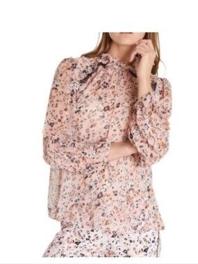 NWOT Marc Cain Sheer Blouse